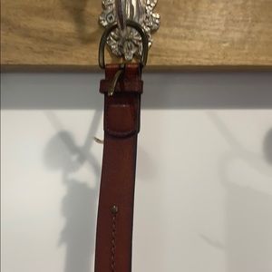 Abercrombie & Fitch brown leather belt